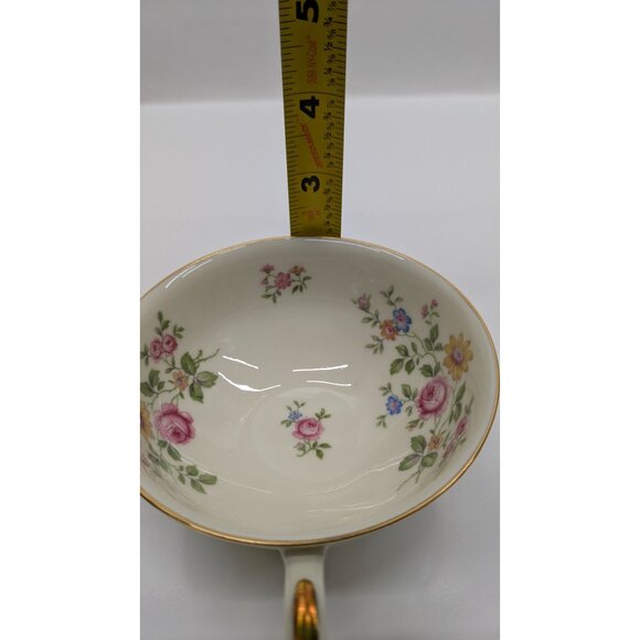 Thomas Rosenthal Germany Floral Trio Set With Gold Trim - Cup Saucer & Plate - Picture 12 of 16